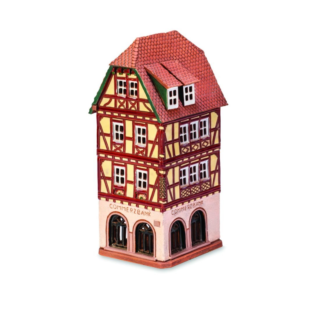 Ceramic miniature of Commerzbank in Wertheim Mod 428