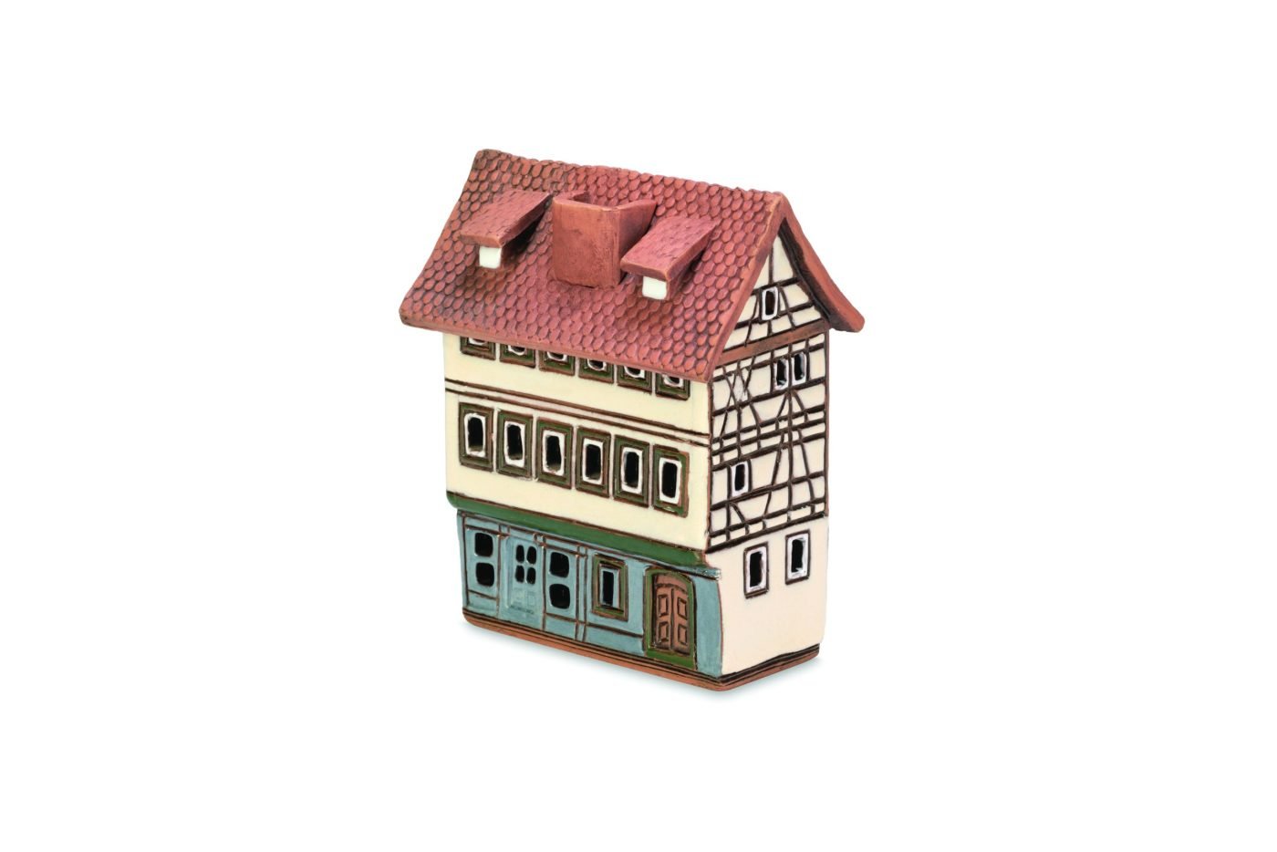 Ceramic miniature of original house in Erfurt MOD 489 MINI