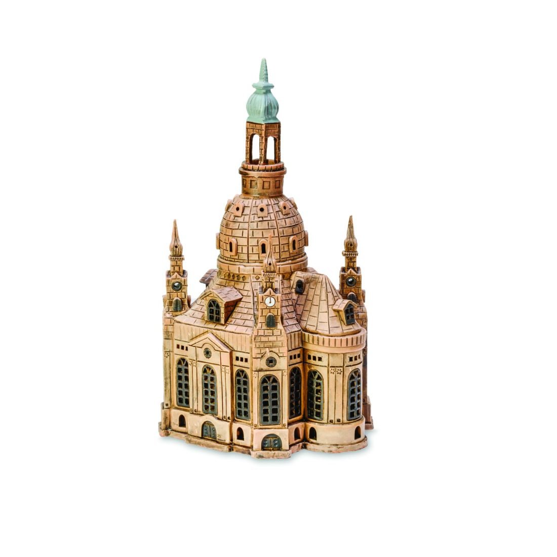 Ceramic miniature of Frauenkirche in Dresden MOD 53 MINI