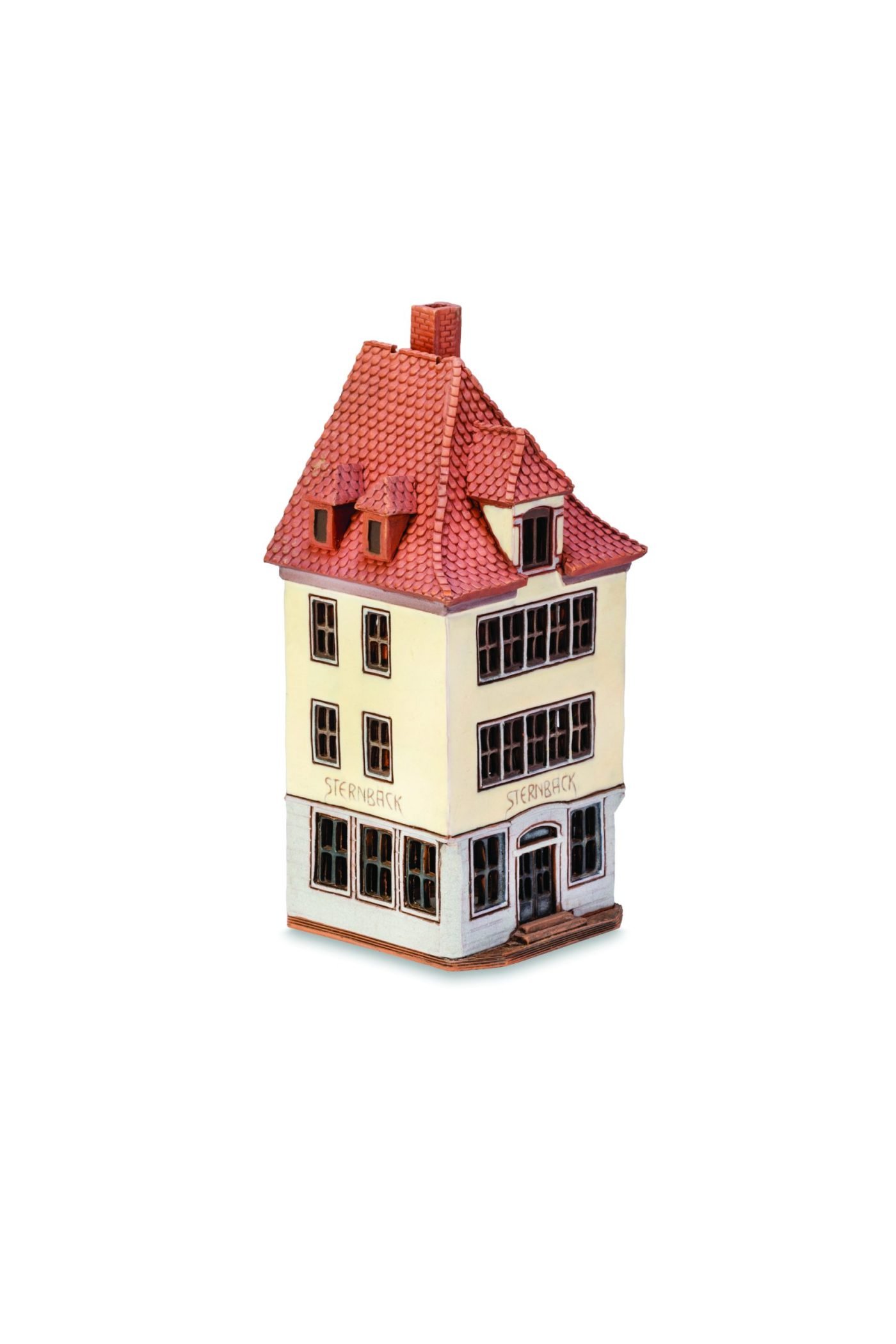 Ceramic miniature of Stenbarck restaurant in Würzburg Mod 538