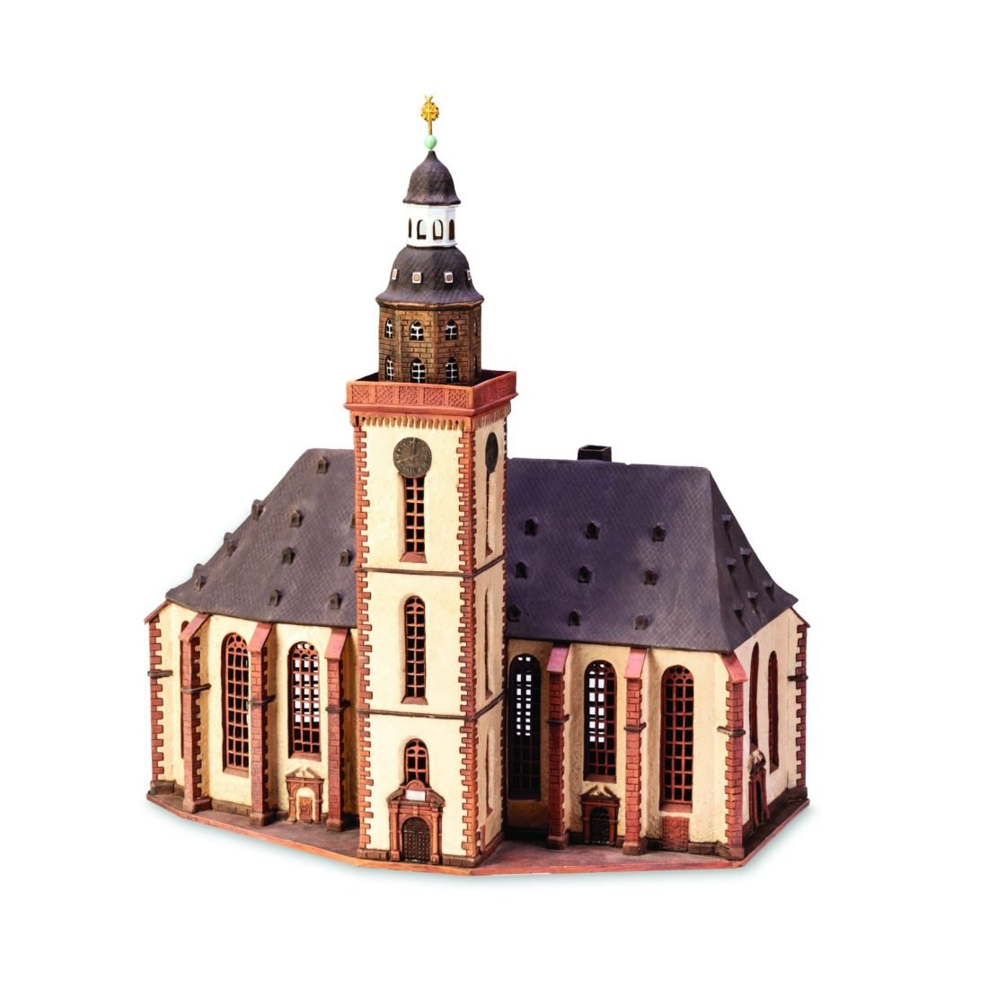 Ceramic miniature of Katharinenkirche in Frankfurt am Main MOD 555