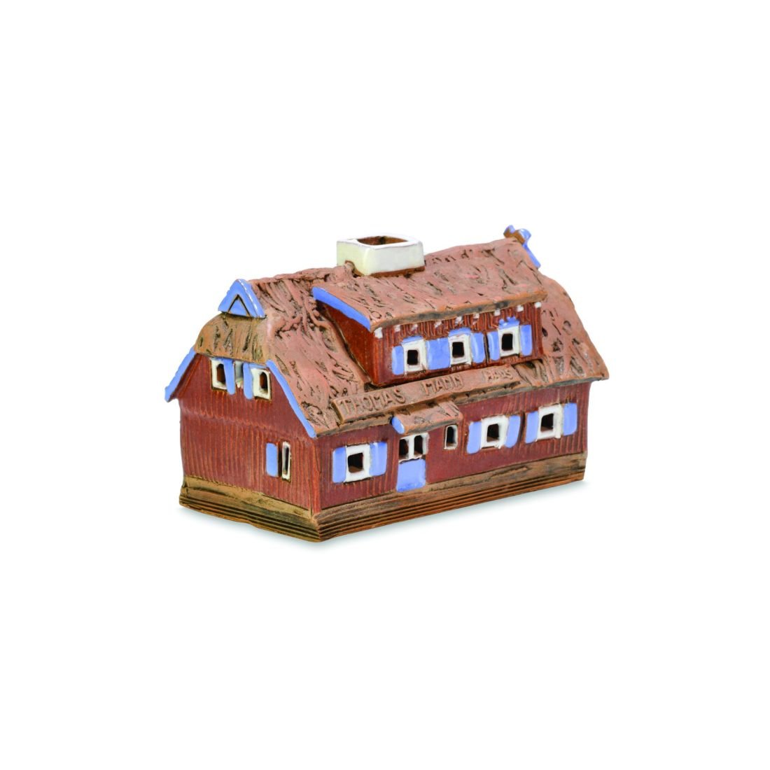 Ceramic miniature of Thomas Mann’s house in Nida LT 03 mini