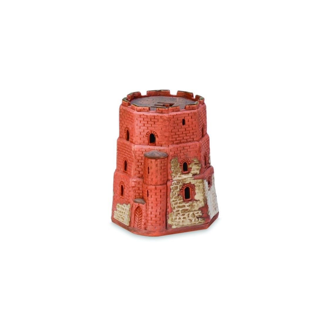 Ceramic miniature of the Gediminas castle tower in Vilnius LT 06 mini