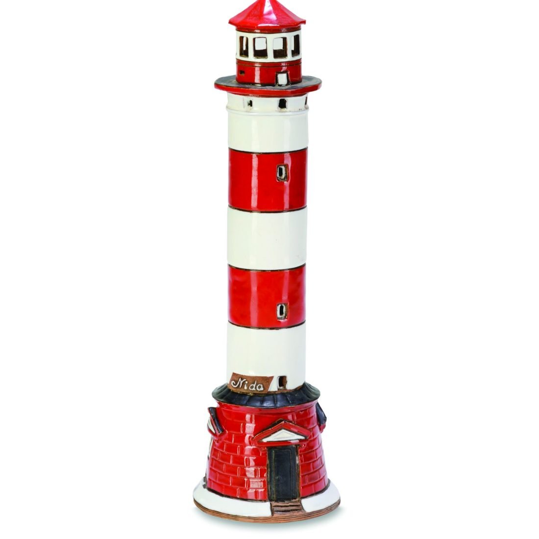 Ceramic miniature of the Lighthouse in Nida LT 02