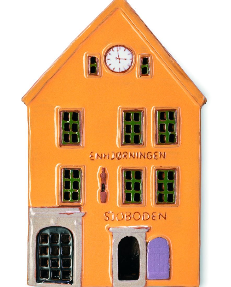 Ceramic plaque of original house in Bergen BER PL 04