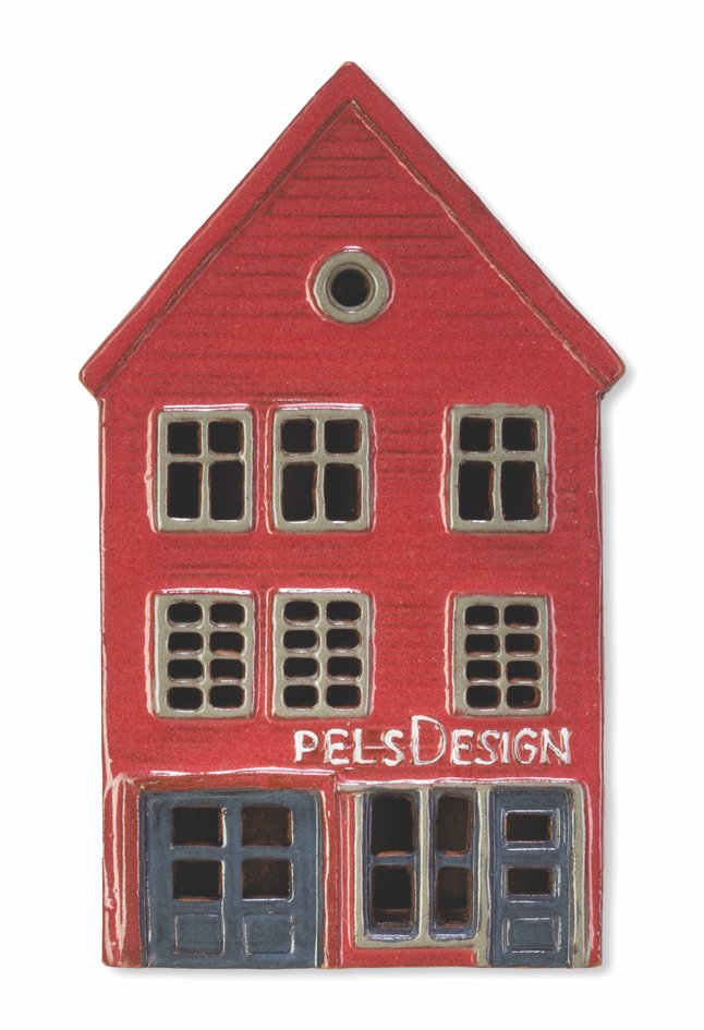 Ceramic plaque of original house in Bergen BER PL 09