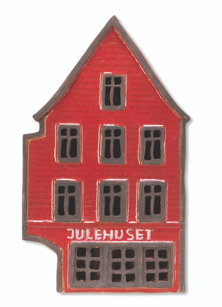 Ceramic plaque of original house in Bergen BER PL 12