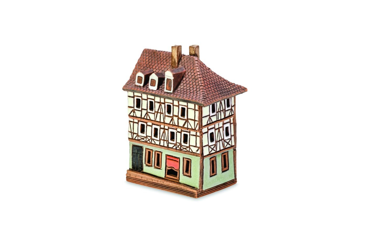 Ceramic miniature of original house in Miltenberg OWC 27