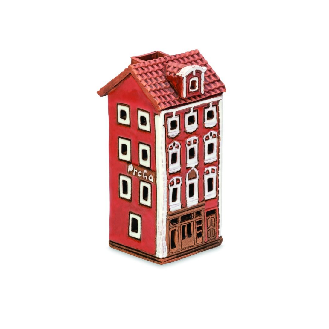 Ceramic miniature of original house in Prague PR 26 MINI