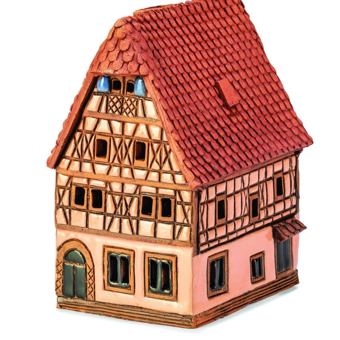 Ceramic miniature of Rotes haus in Rothenburg RodT 01 MINI