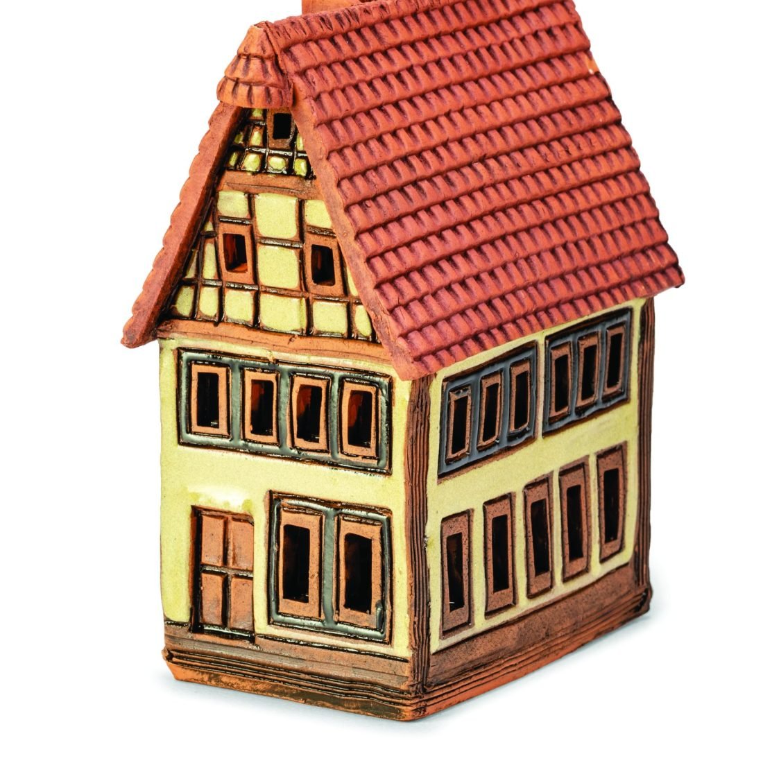 Ceramic miniature of original house in Rothenburg RodT 02 MINI