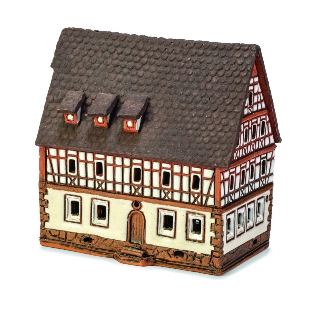 Ceramic miniature of original house in Rothenburg RodT 05 MINI