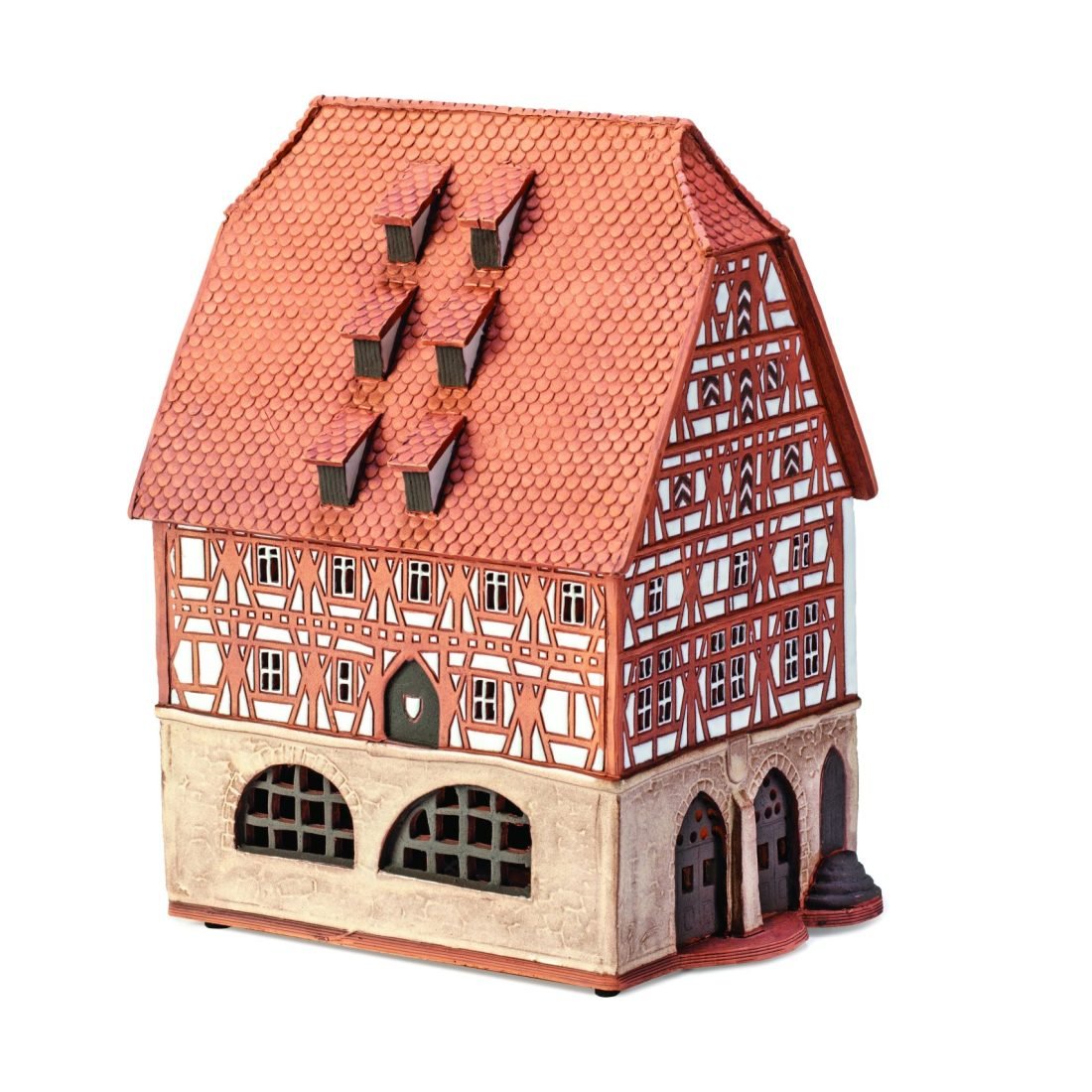 Ceramic miniature of Fleischhaus in Rothenburg RodT 06