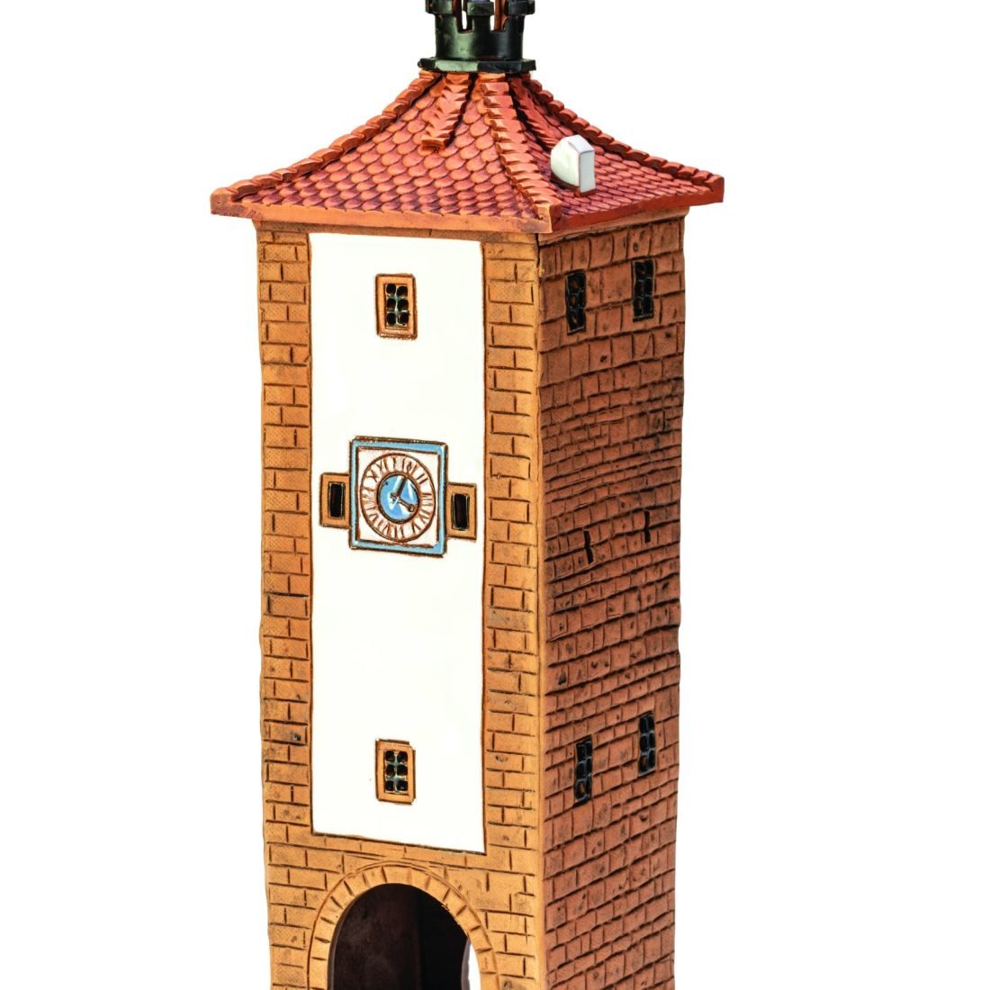 Ceramic miniature of Siebers Tower in Rothenburg RodT 09