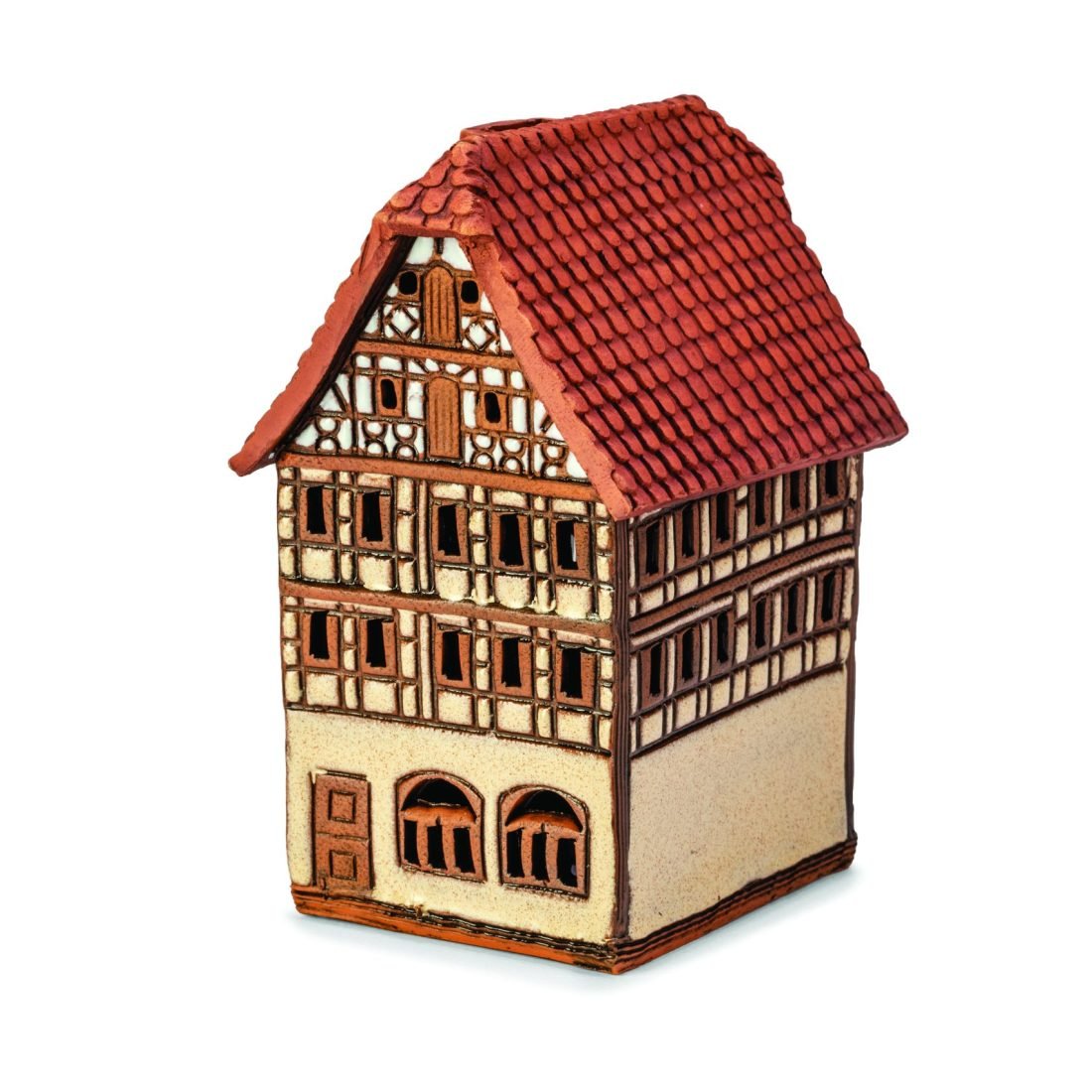 Ceramic miniature of original house in Rothenburg RodT 12 MINI