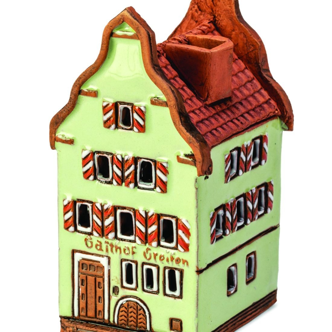 Ceramic miniature of Gasthof Goldener Greifen RodT 24 MINI