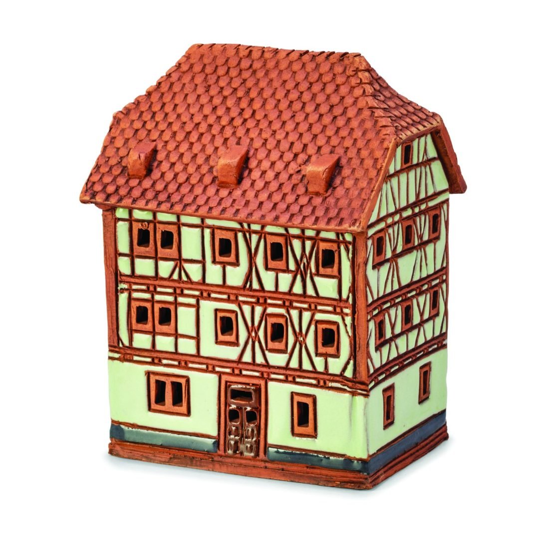 Ceramic miniature of original house in Rothenburg RodT 25 MINI