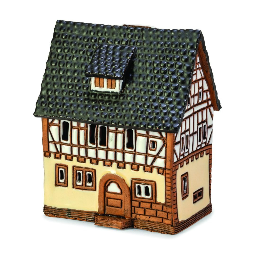 Ceramic miniature of Fachwerkhaus in Rothenburg RodT 26 MINI