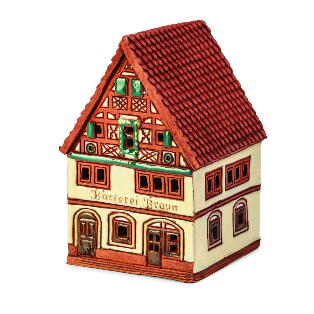 Ceramic miniature of Semmelmacherei Bäckerei Braun in Rothenburg RodT 27 MINI