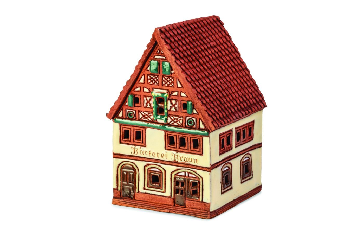 Ceramic miniature of Semmelmacherei Bäckerei Braun in Rothenburg RodT 27 MINI