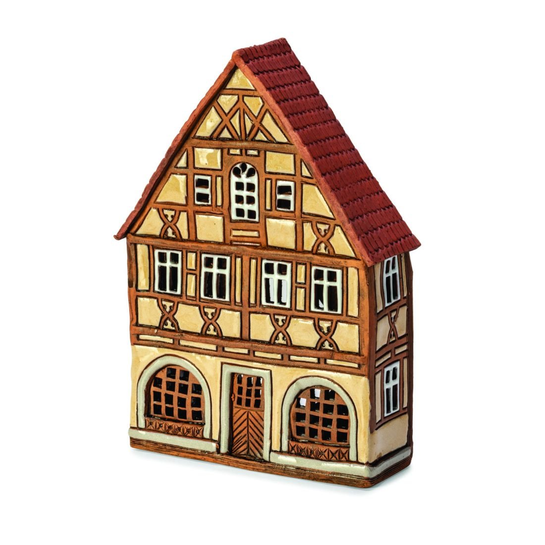 Ceramic plaque of original house in Rothenburg RodT 03 PL