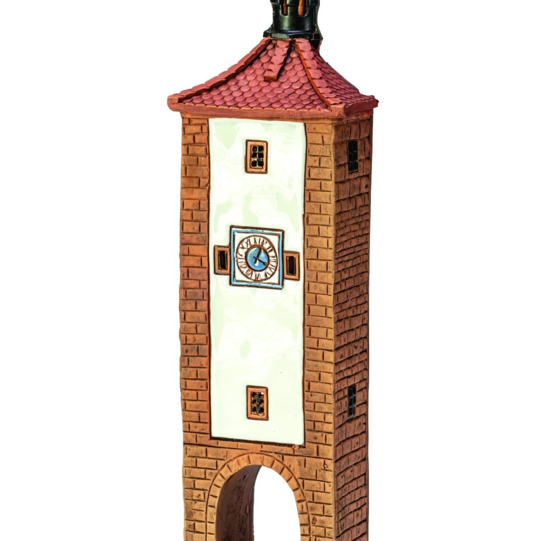 Ceramic plaque of Siebers Tower in Rothenburg RodT 09 PL