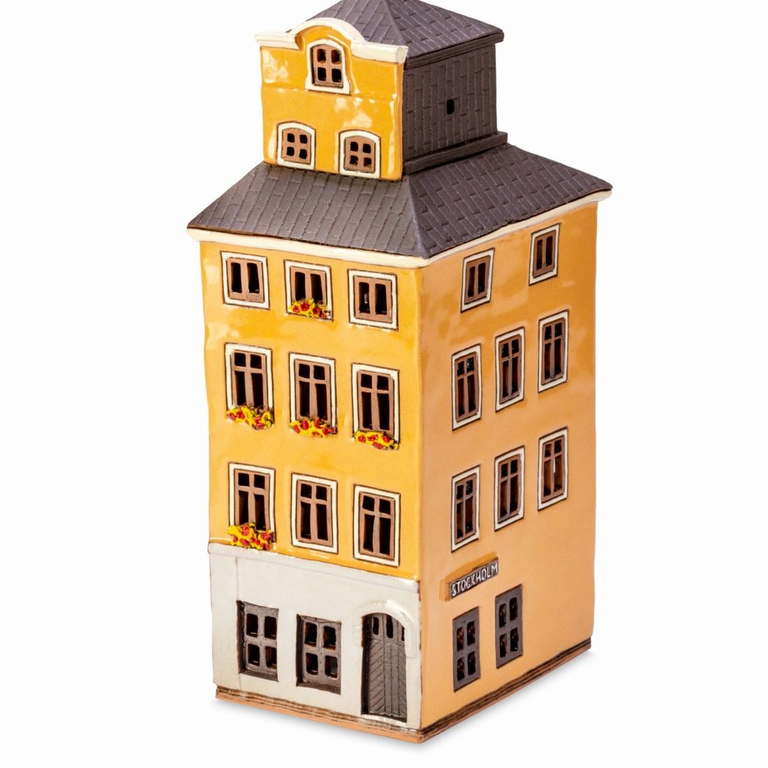 Ceramic miniature of Grand Square building in Stockholm SW 03 BIG