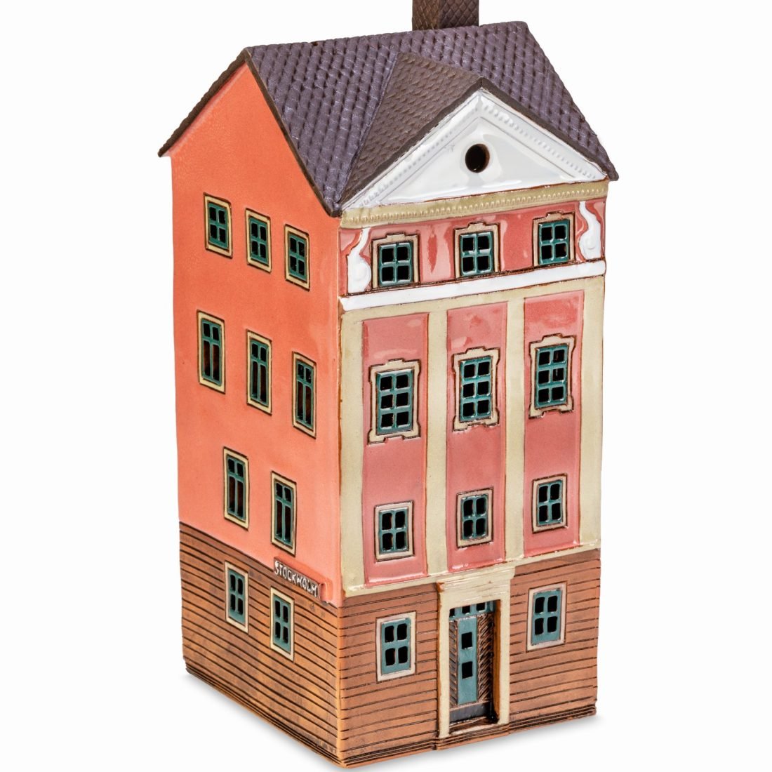 Ceramic miniature of Grand Square building in Stockholm SW 05 BIG