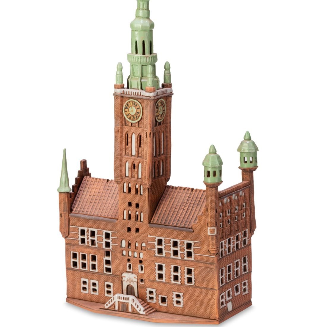 Ceramic miniature of Gdansk Town hall