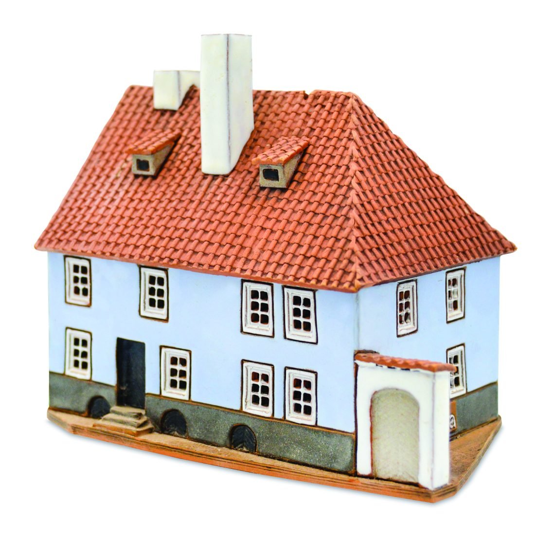 Ceramic miniature of the house in Narva VN 04