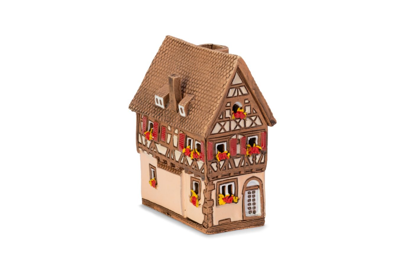 Ceramic miniature of original house in Alsace ALS 291 MINI 2