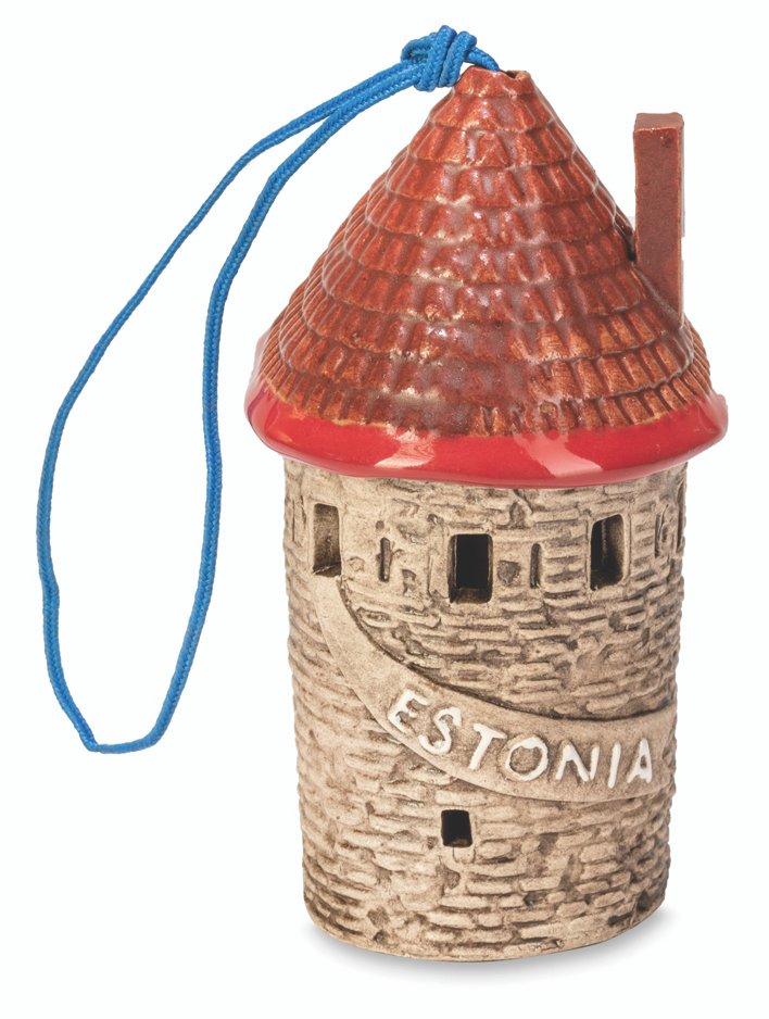 Ceramic hanging bell Estonia EST V 09