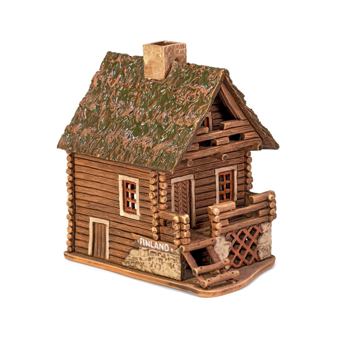 Ceramic miniature of fantasy house FIN 16