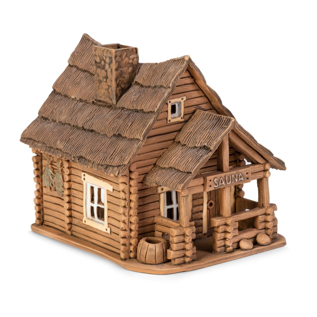 Ceramic miniature of fantasy house FIN 17