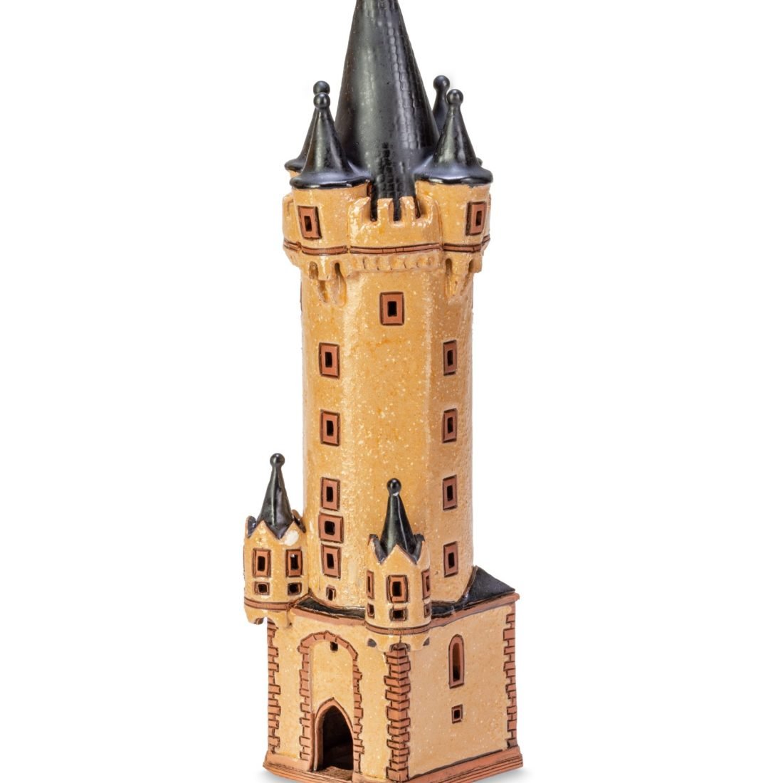 Ceramic miniature of Eschenheimer turm in Frankfurt am Main MOD 131 MINI