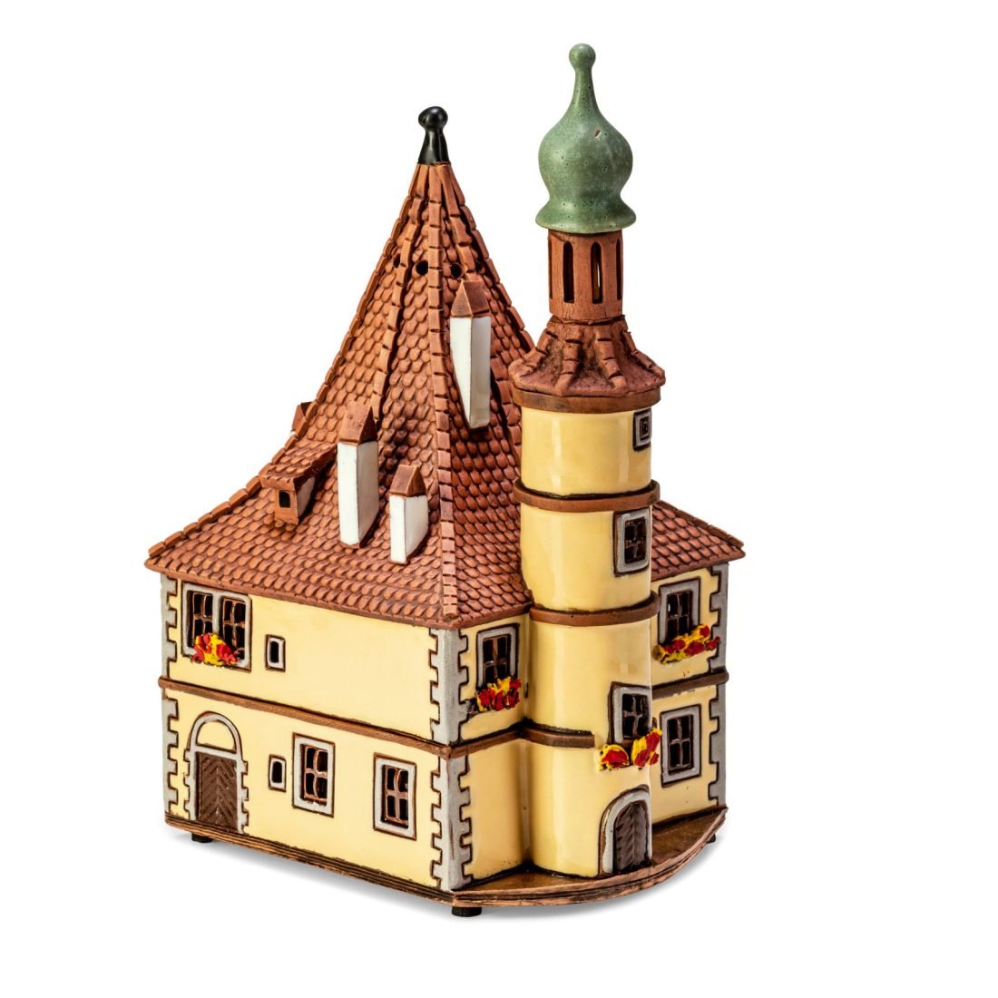 Ceramic miniature of Hegereiterhaus in Rothenburg RodT 18