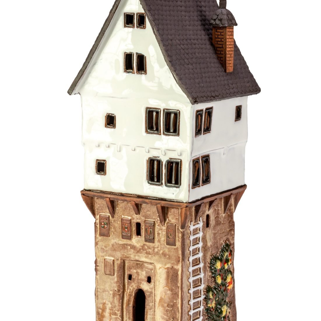 Ceramic miniature of Topplerschlösschen in Rothenburg RodT 20