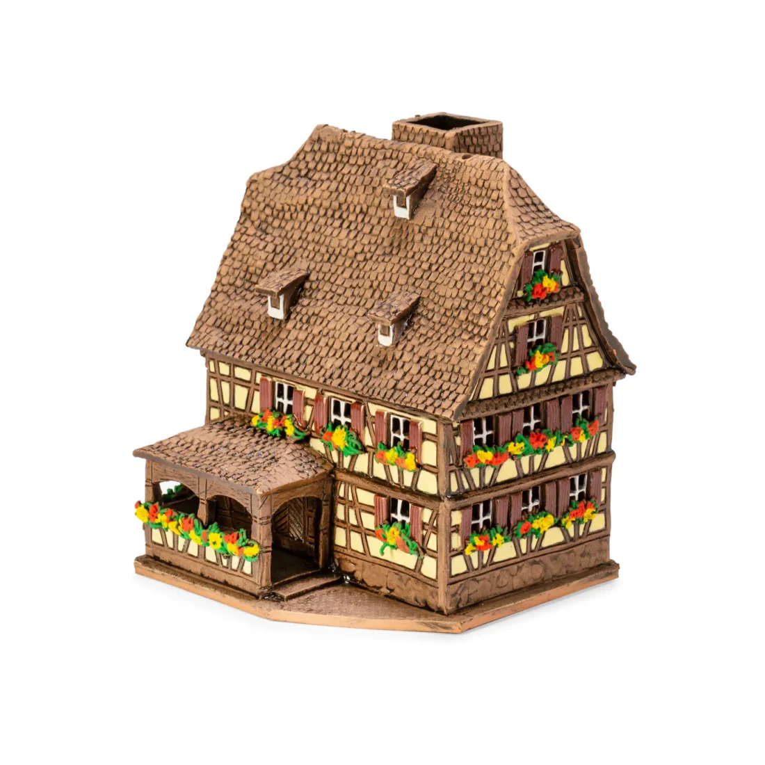 Ceramic miniature of original house in Alsace 225 VA
