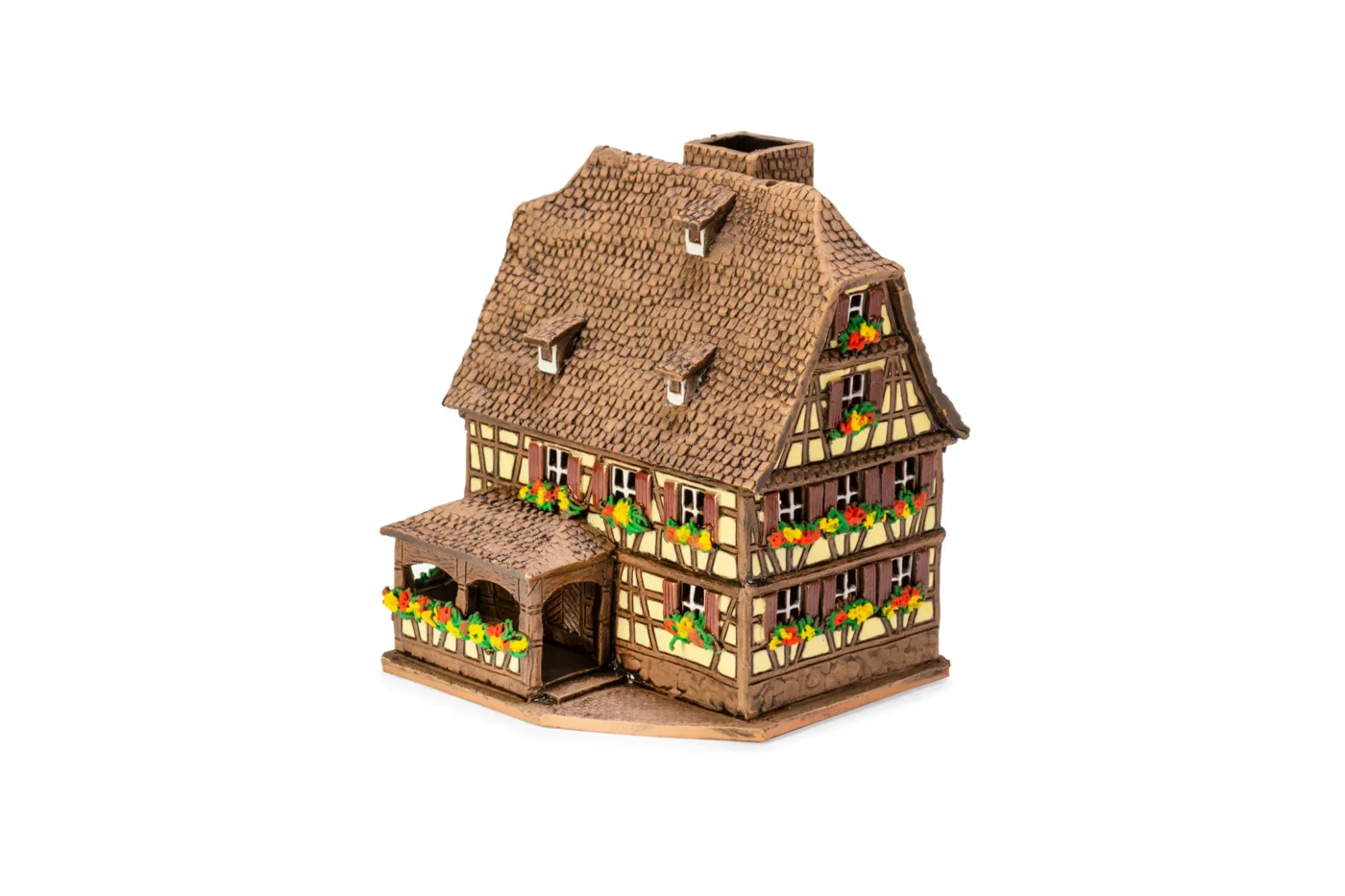 Ceramic miniature of original house in Alsace 225 VA