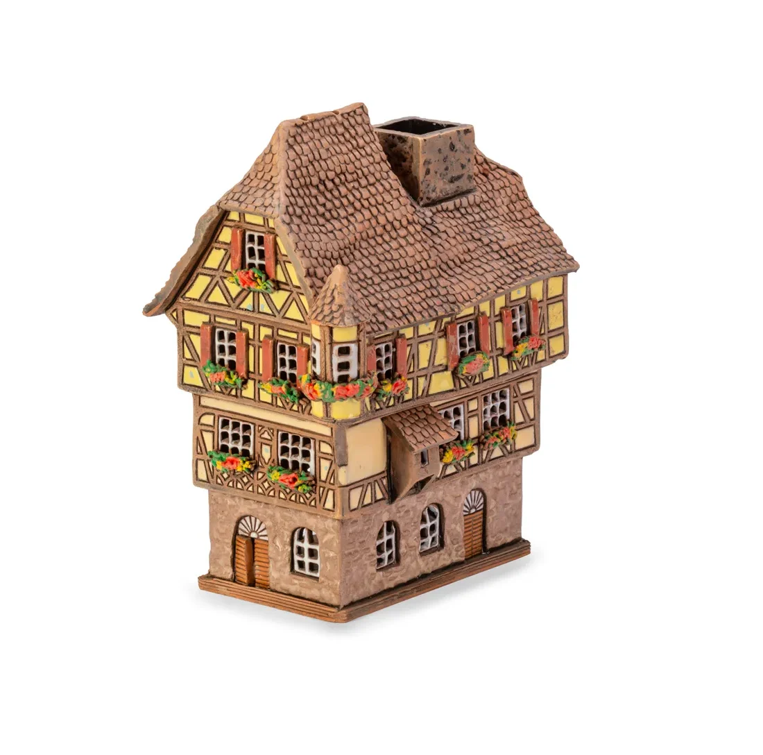 Ceramic miniature of original house in Alsace 244 VA