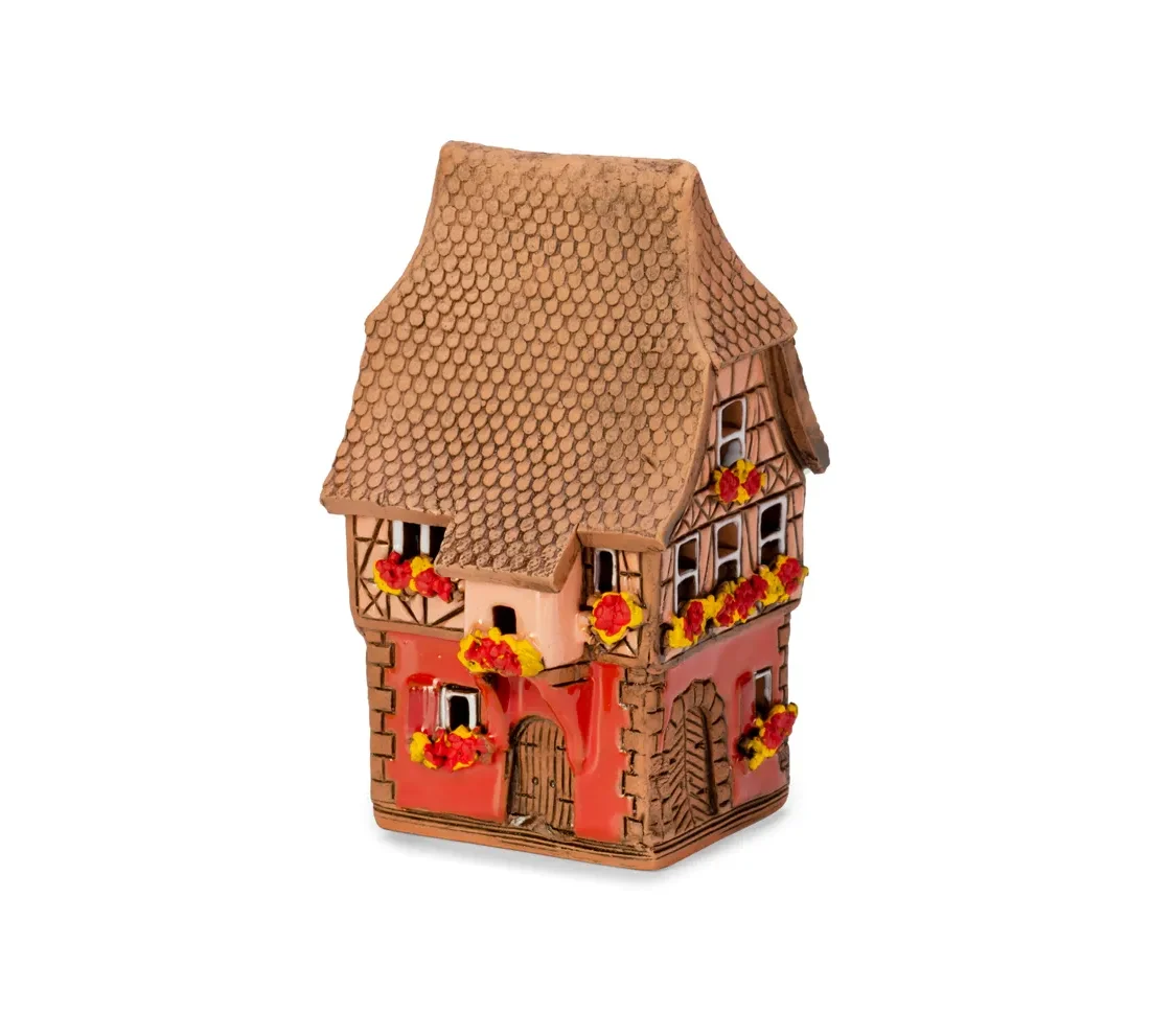 Ceramic miniature of original house in Alsace ALS 146 MINI 3