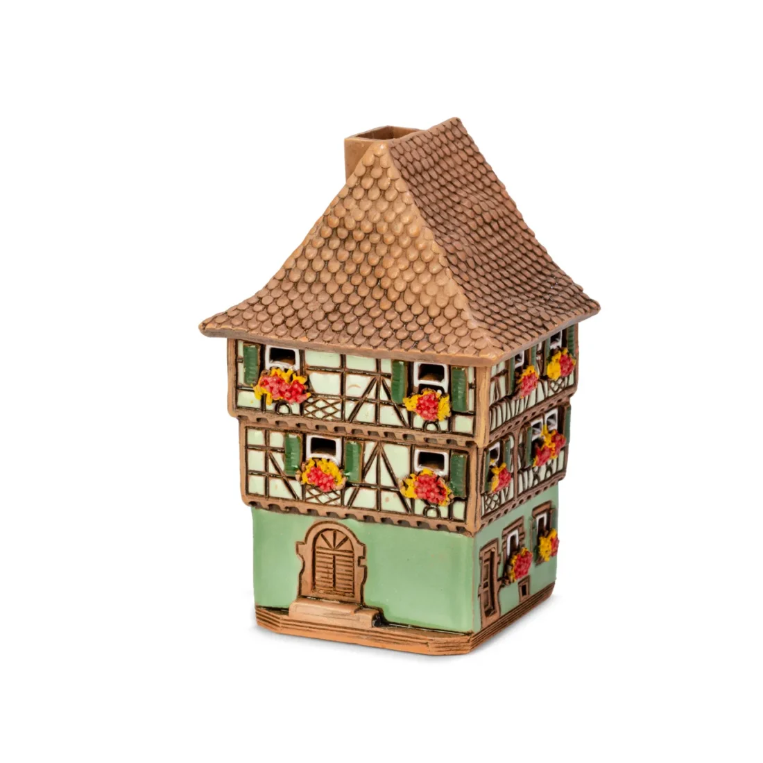 Ceramic miniature of original house in Alsace ALS 187 MINI 1