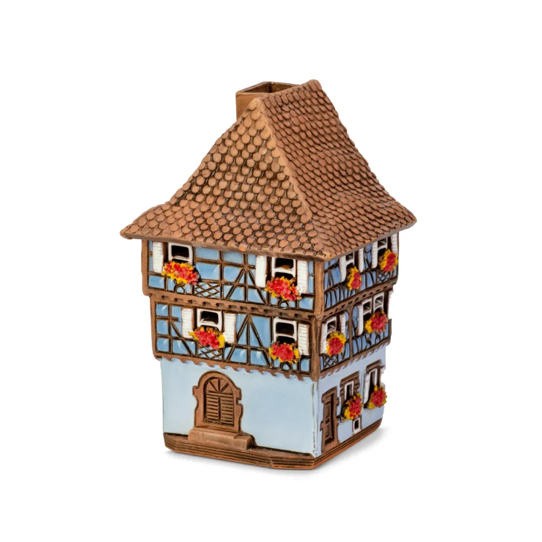 Ceramic miniature of original house in Alsace ALS 187 MINI 2
