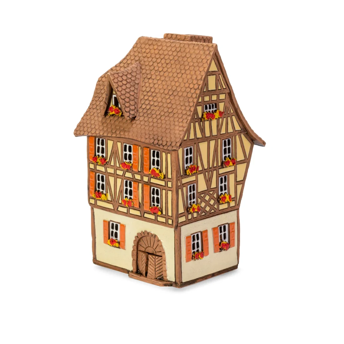Ceramic miniature of original house in Alsace ALS 188 A 1