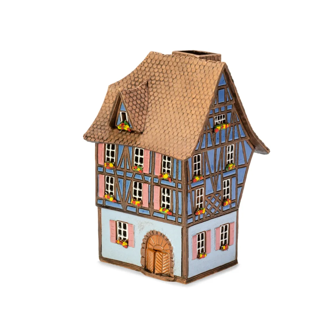 Ceramic miniature of original house in Alsace ALS 188 A 3