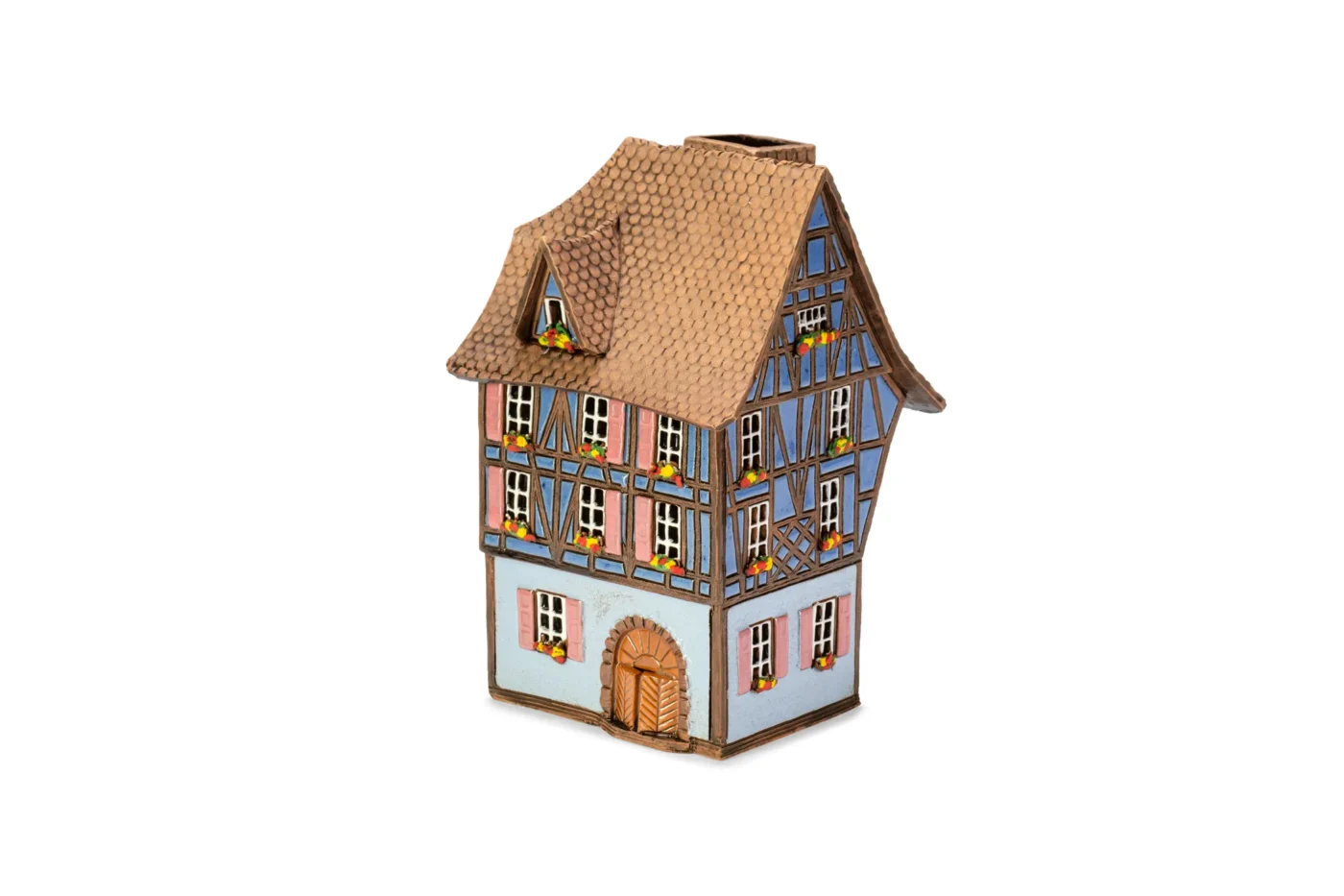 Ceramic miniature of original house in Alsace ALS 188 A 3