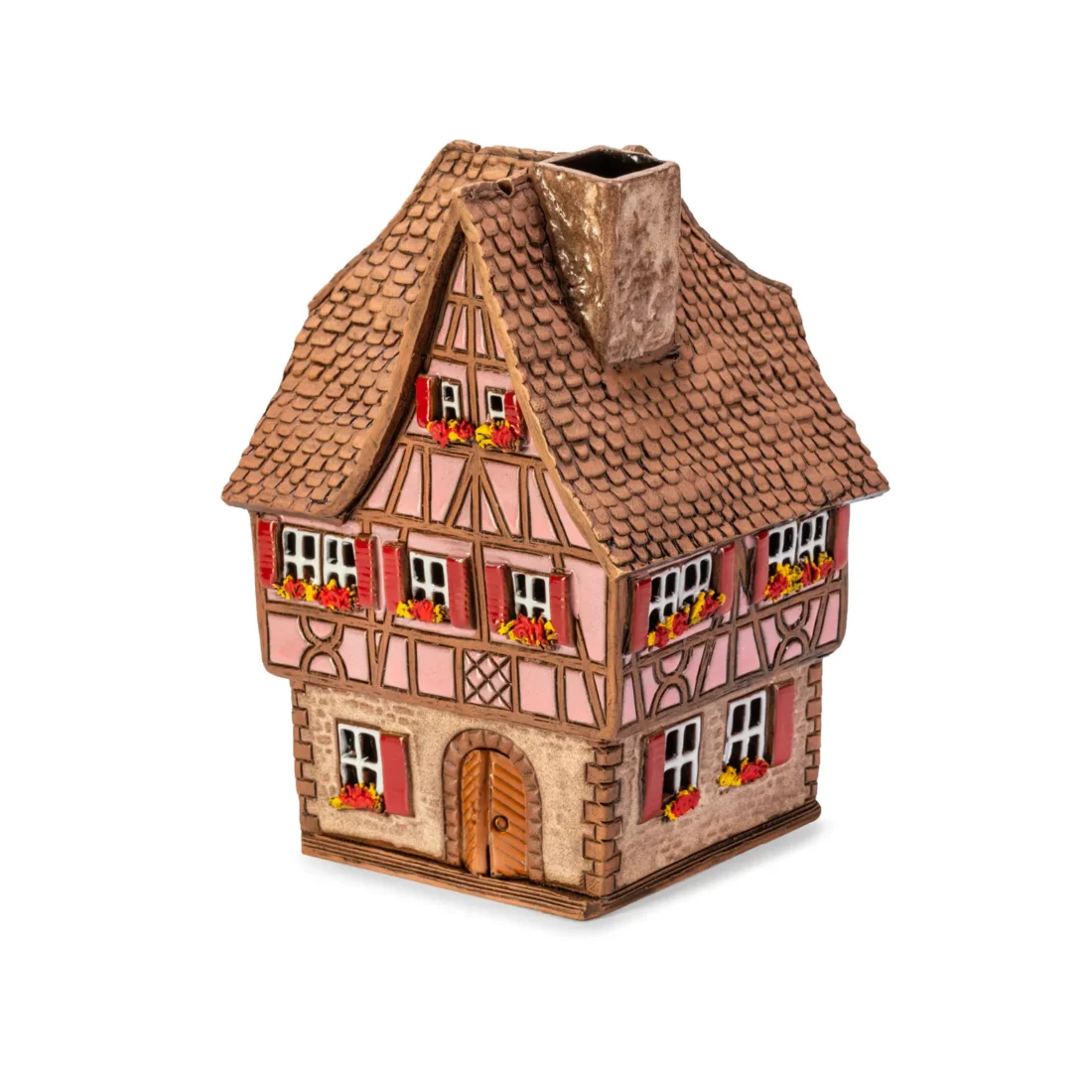 Ceramic miniature of original house in Alsace ALS 191 A 1