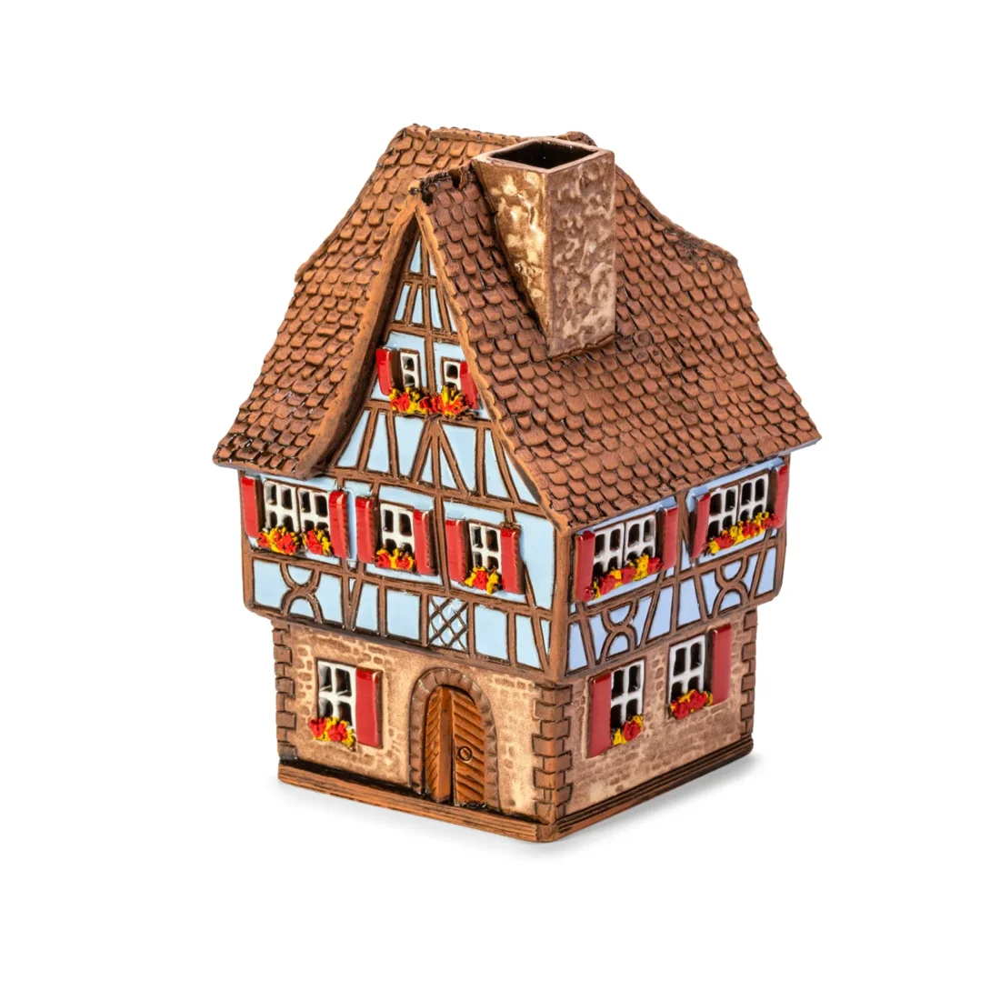 Ceramic miniature of original house in Alsace ALS 191 A 2