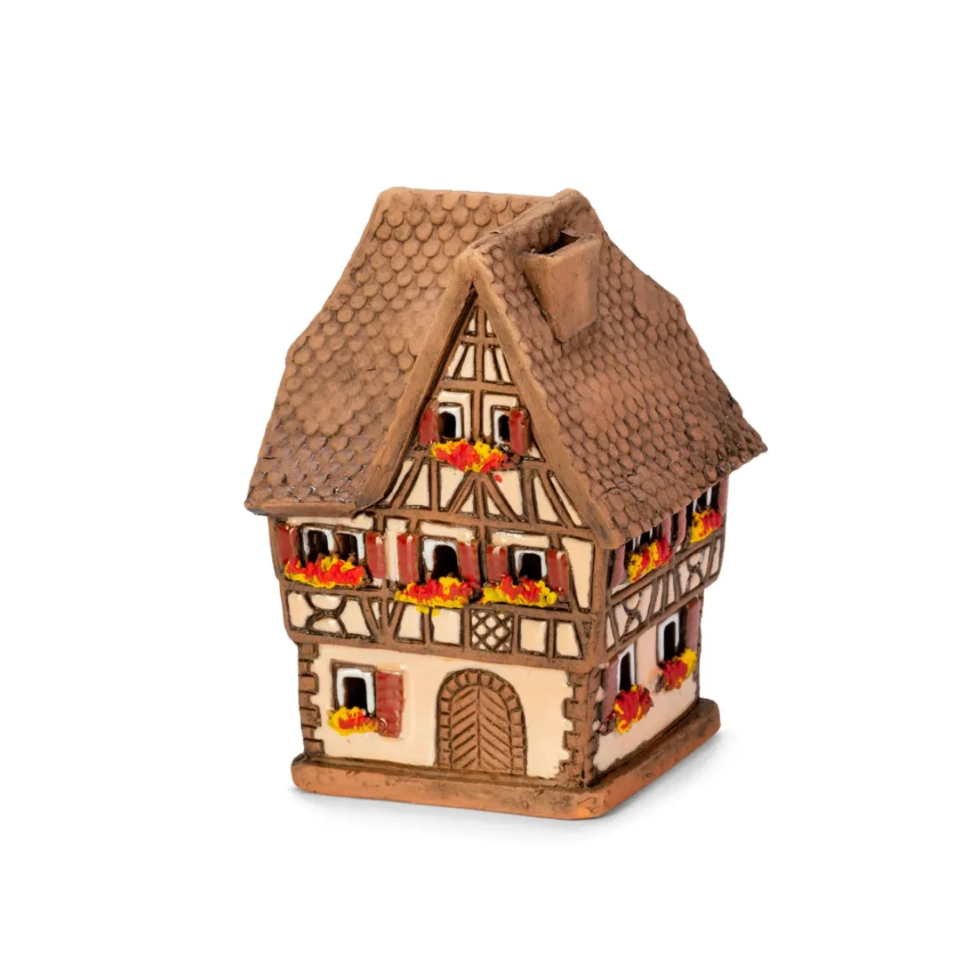 Ceramic miniature of original house in Alsace ALS 191 MINI 1