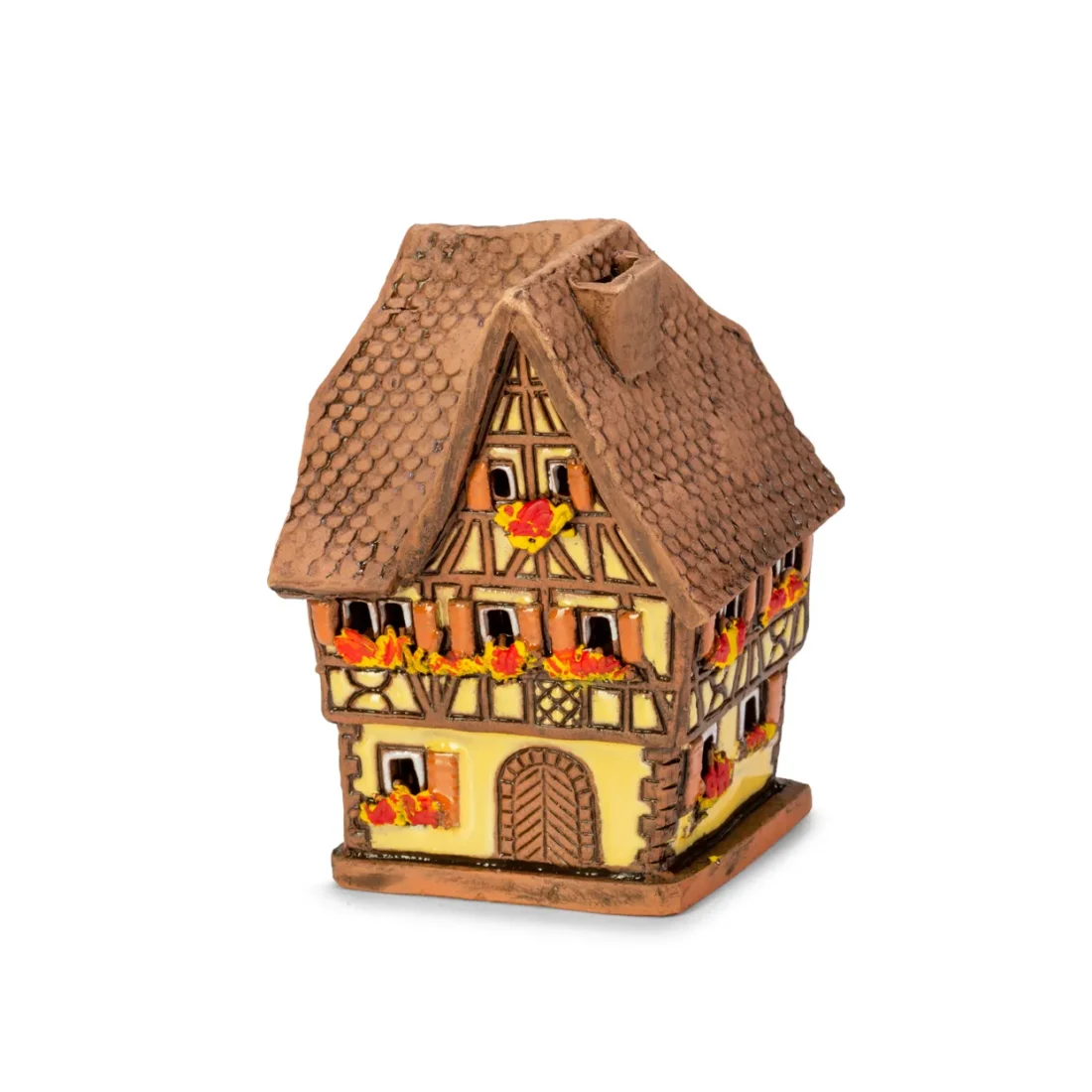 Ceramic miniature of original house in Alsace ALS 191 MINI 2
